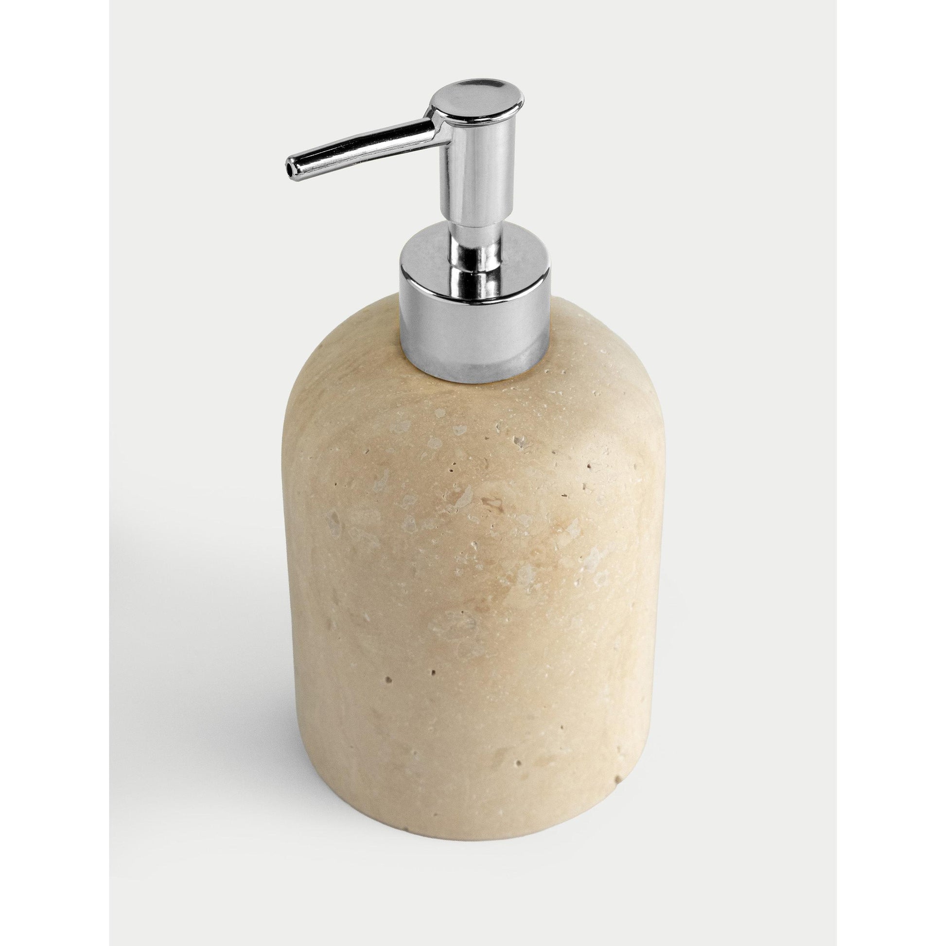 Etern Traverten Sıvı Sabunluk - Silver