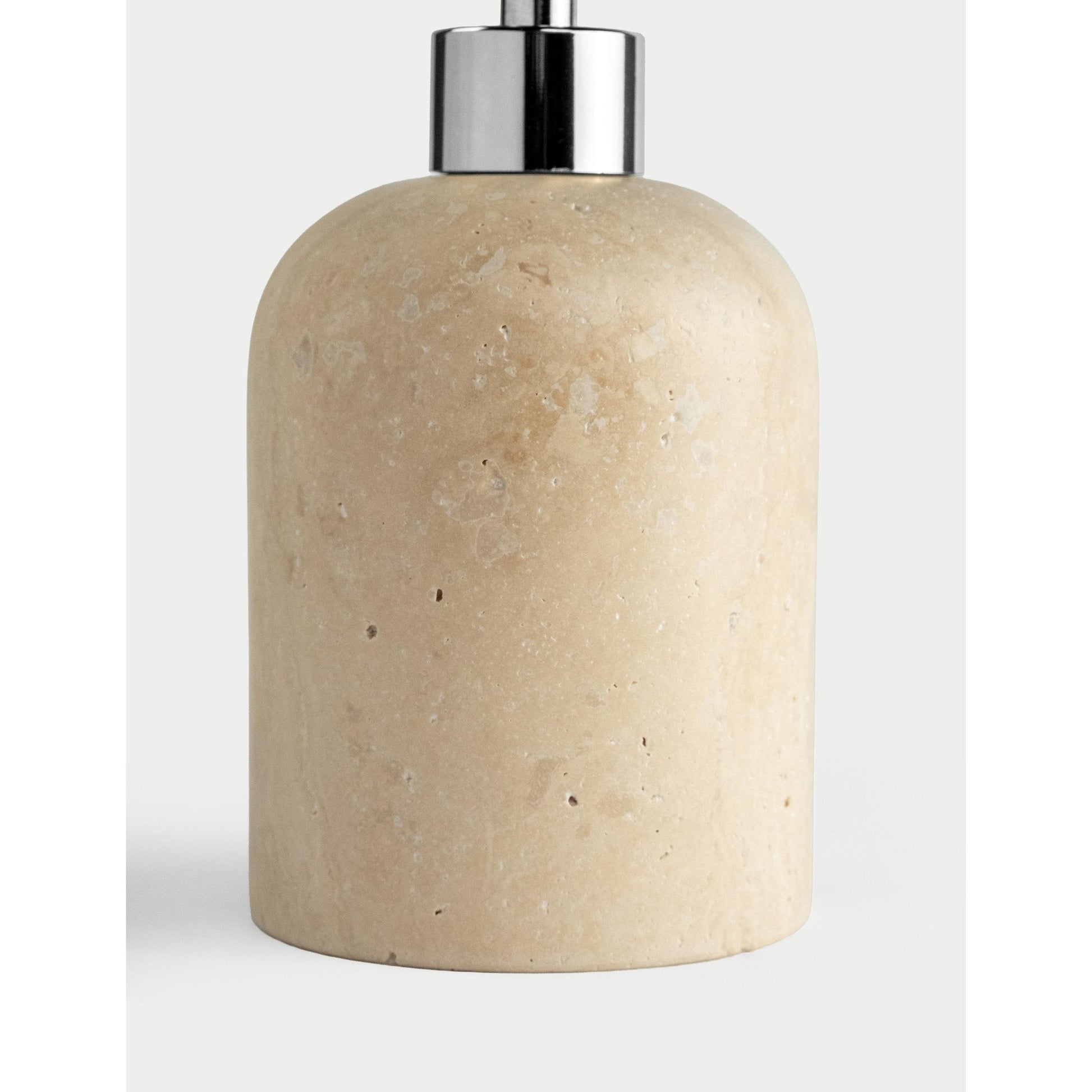 Etern Traverten Sıvı Sabunluk - Silver