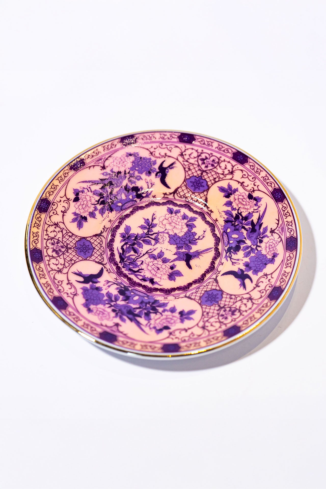 Eternal Lilac Rose Kahve Fincanı (2'li Set)