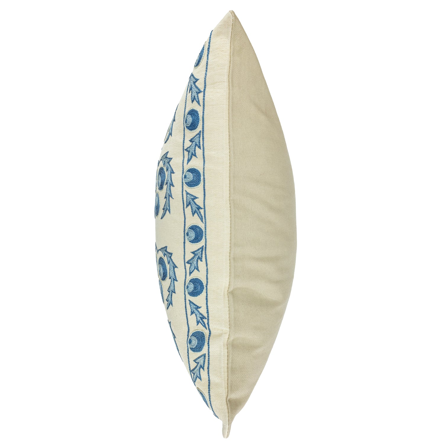Etrenli İpek Suzani Kırlent 50x50 cm-Yastık & Kırlent-Soho Antiq-NowShopFun