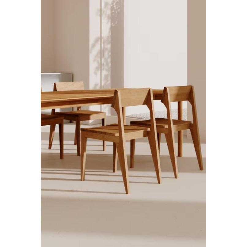 Eva Doğal Ahşap Yemek Sandalye