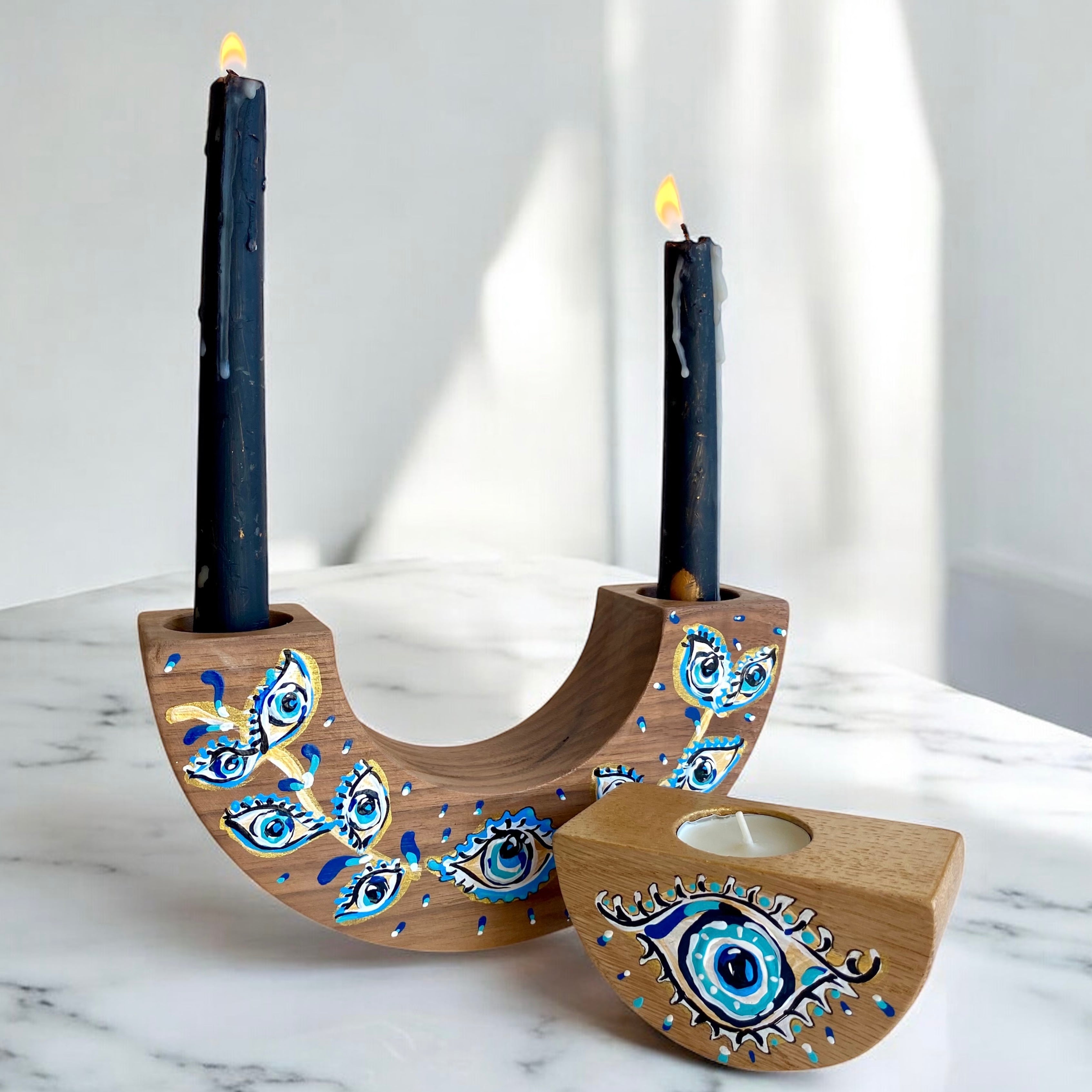 Evil Devil Üçlü Mumluk