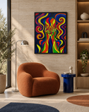 Eyes On Me Tablo | 80 × 100 Cm