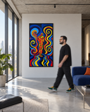 Inner Fold Tablo | 80 × 150 cm
