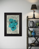 Face Blue Tablo