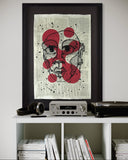 Face Red Tablo