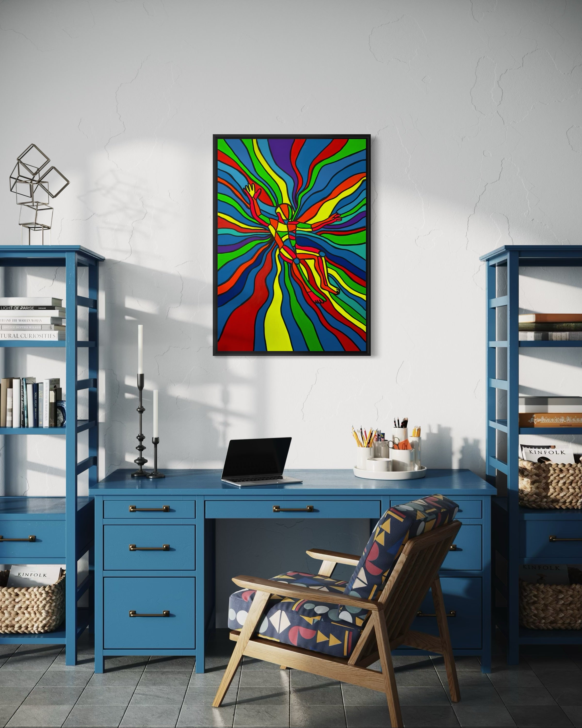 Fall N Flow Tablo | 70x100 Cm