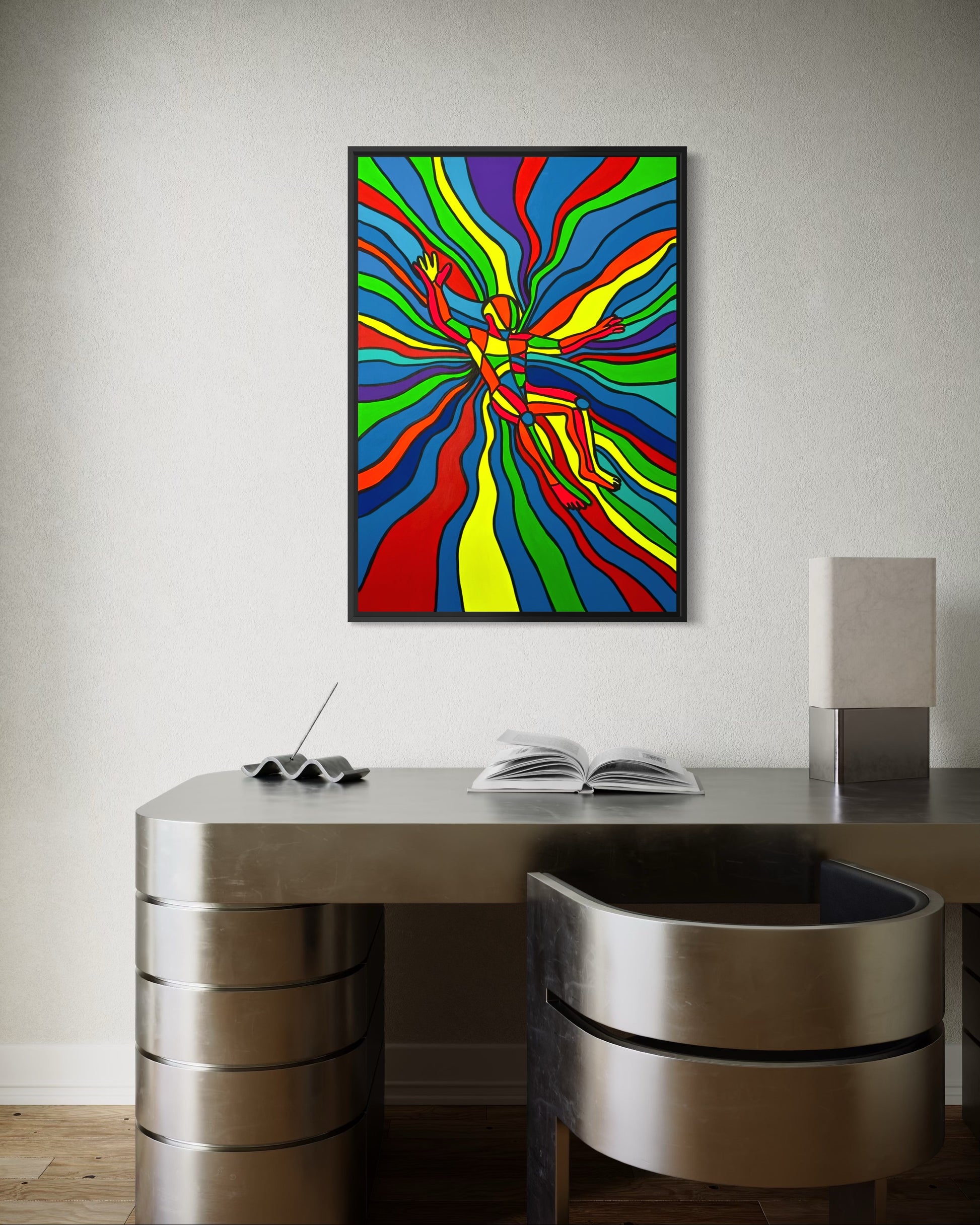 Fall N Flow Tablo | 70x100 Cm