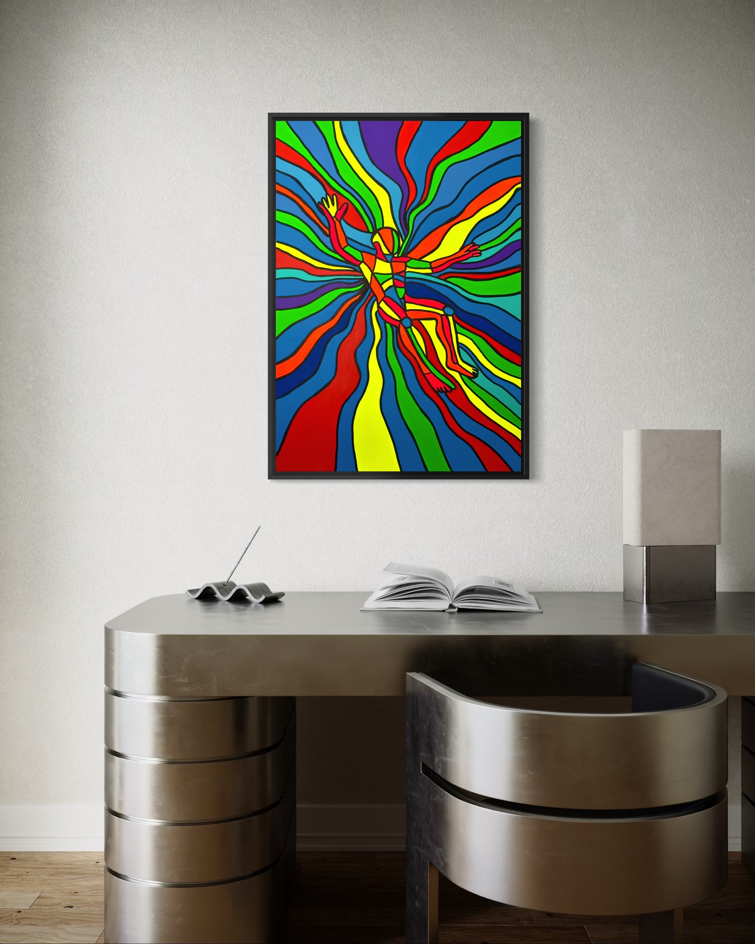 Fall N Flow Tablo | 70x100 Cm