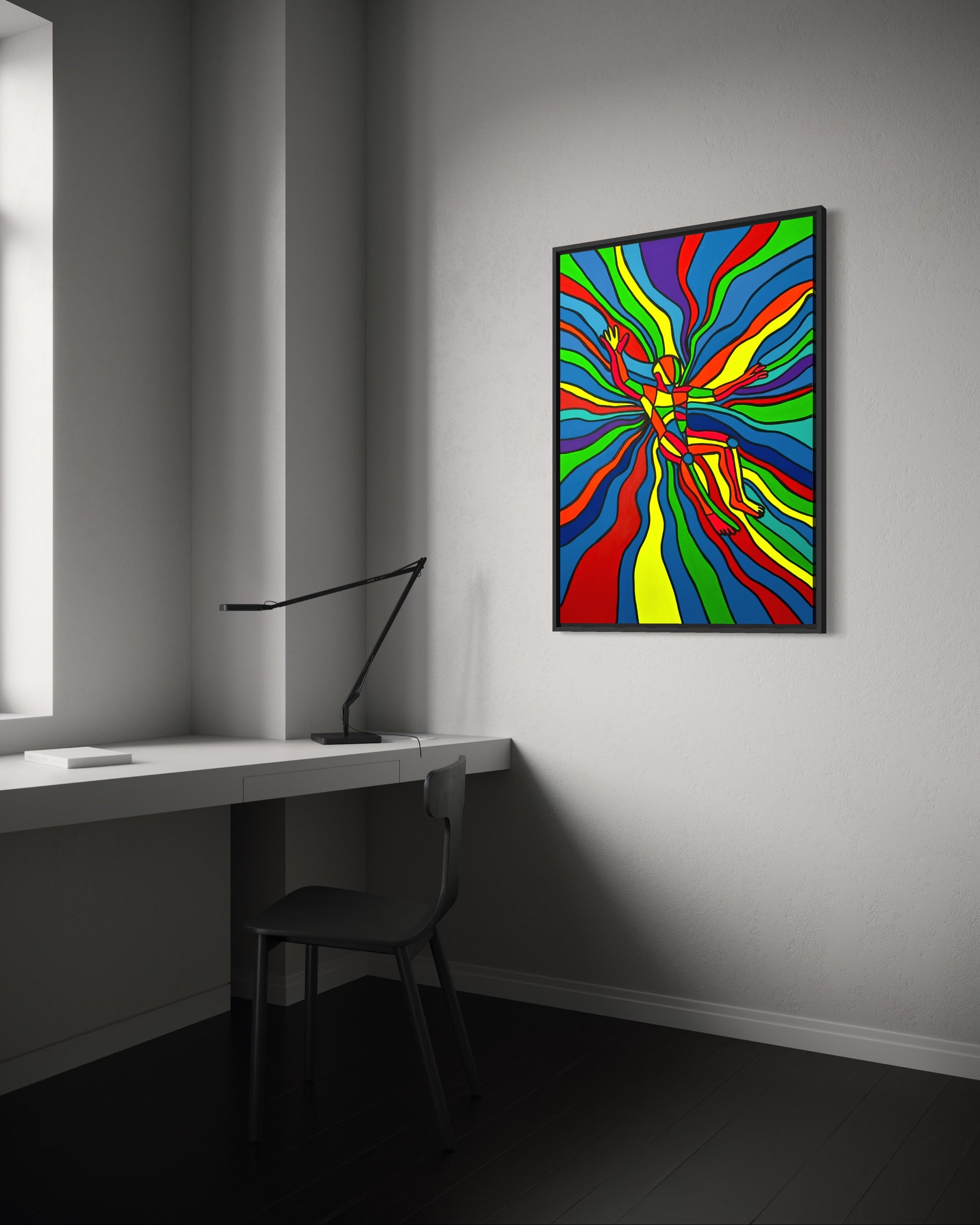 Fall N Flow Tablo | 70x100 Cm