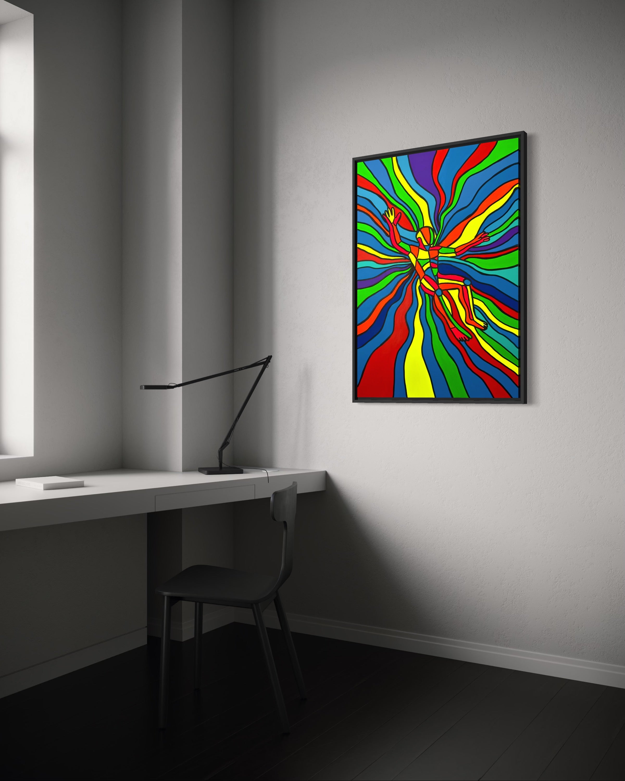 Fall N Flow Tablo | 70x100 Cm