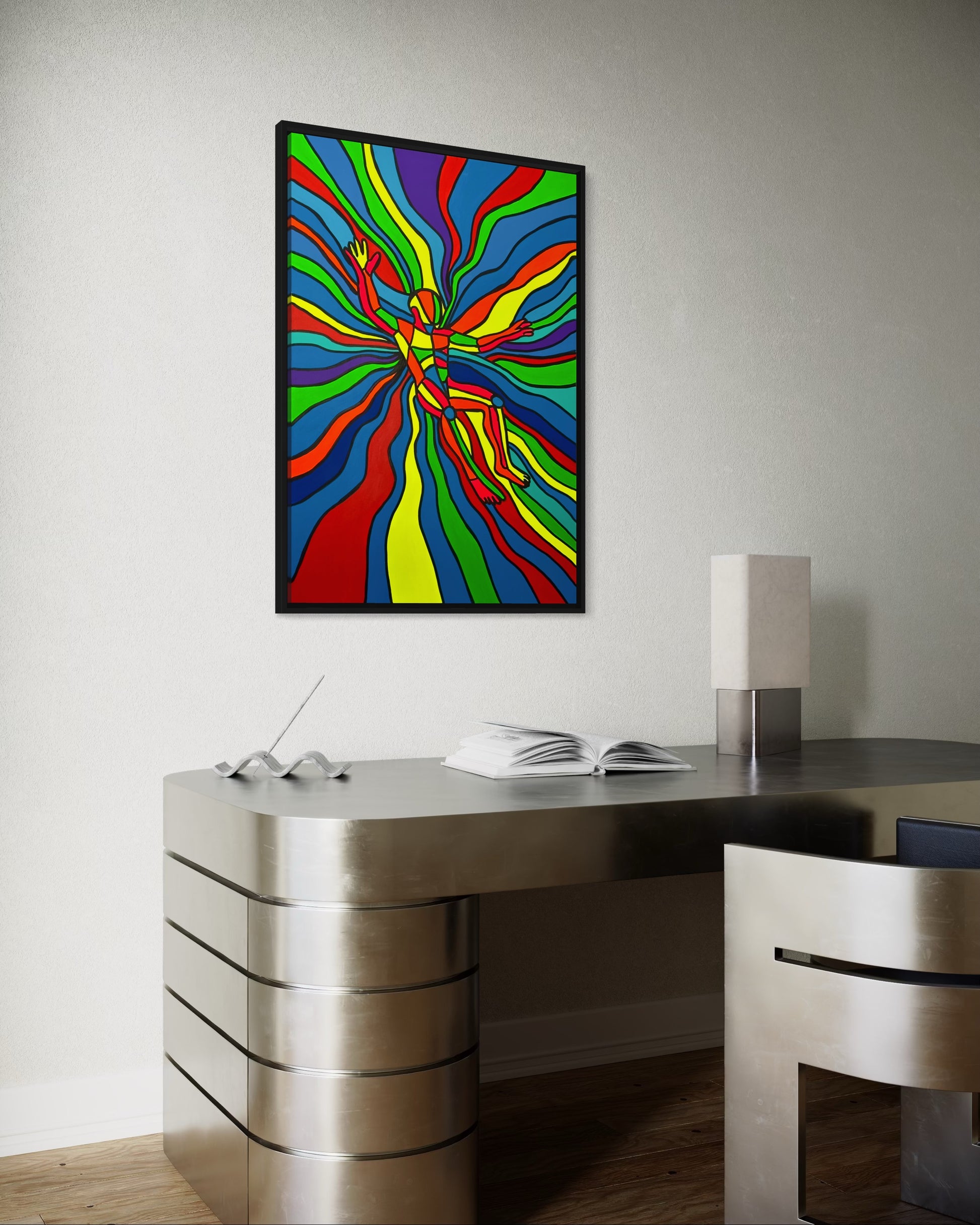 Fall N Flow Tablo | 70x100 Cm