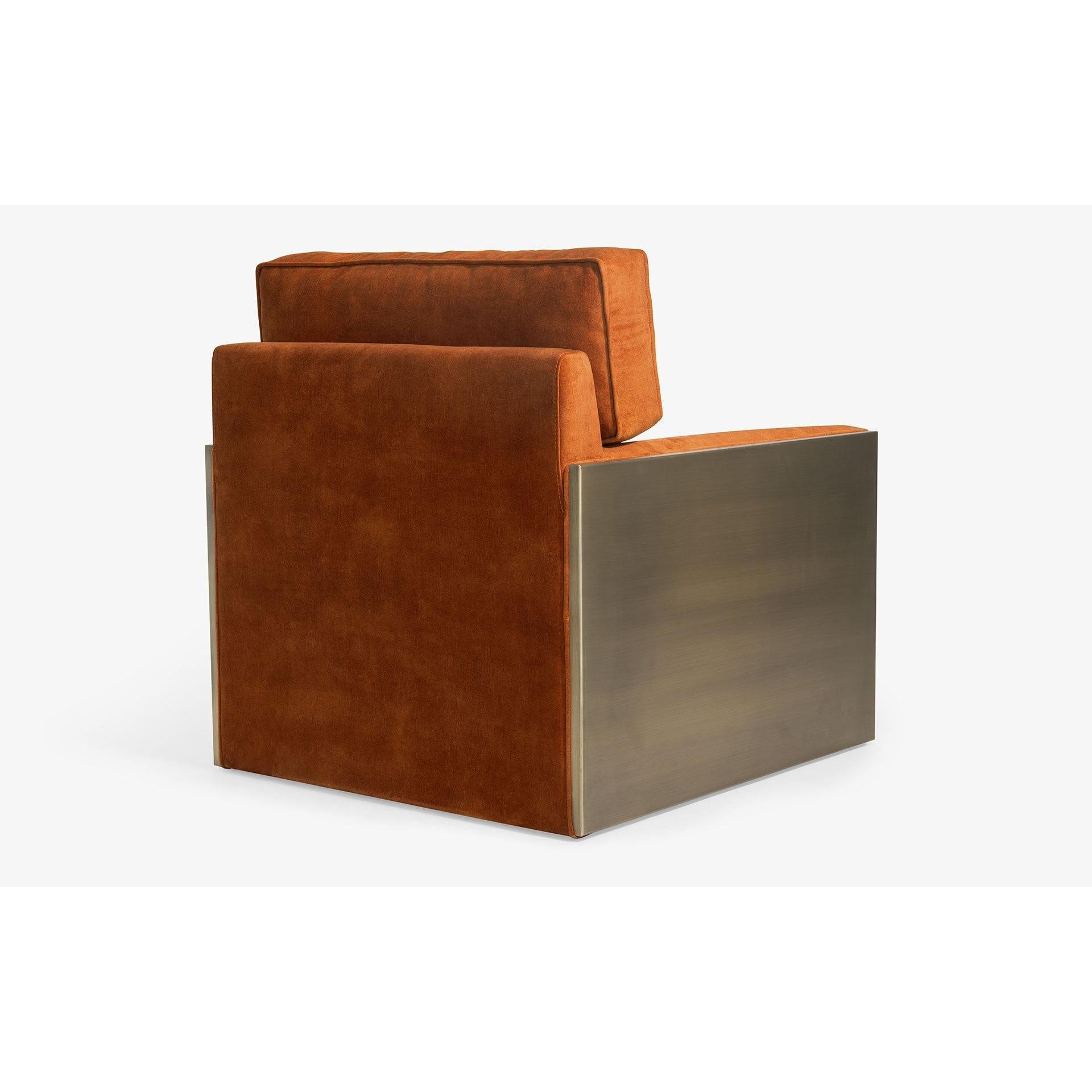 Famed Berjer Tekli Koltuk Metal Kolçak