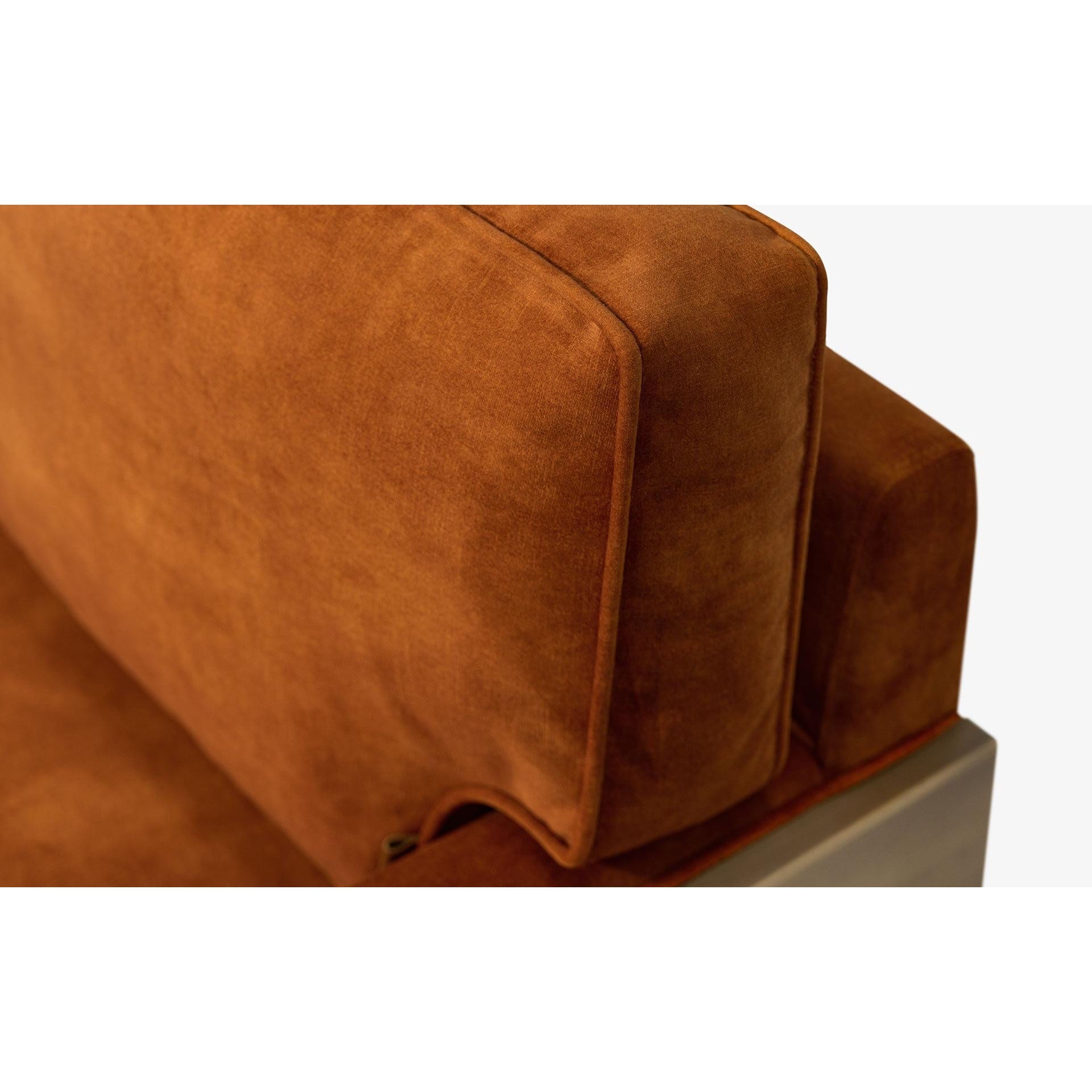 Famed Berjer Tekli Koltuk Metal Kolçak