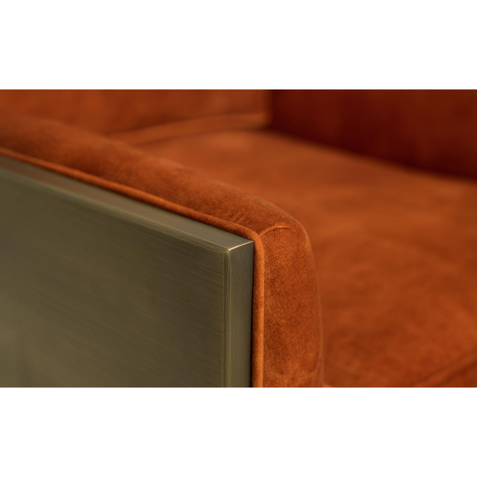 Famed Berjer Tekli Koltuk Metal Kolçak