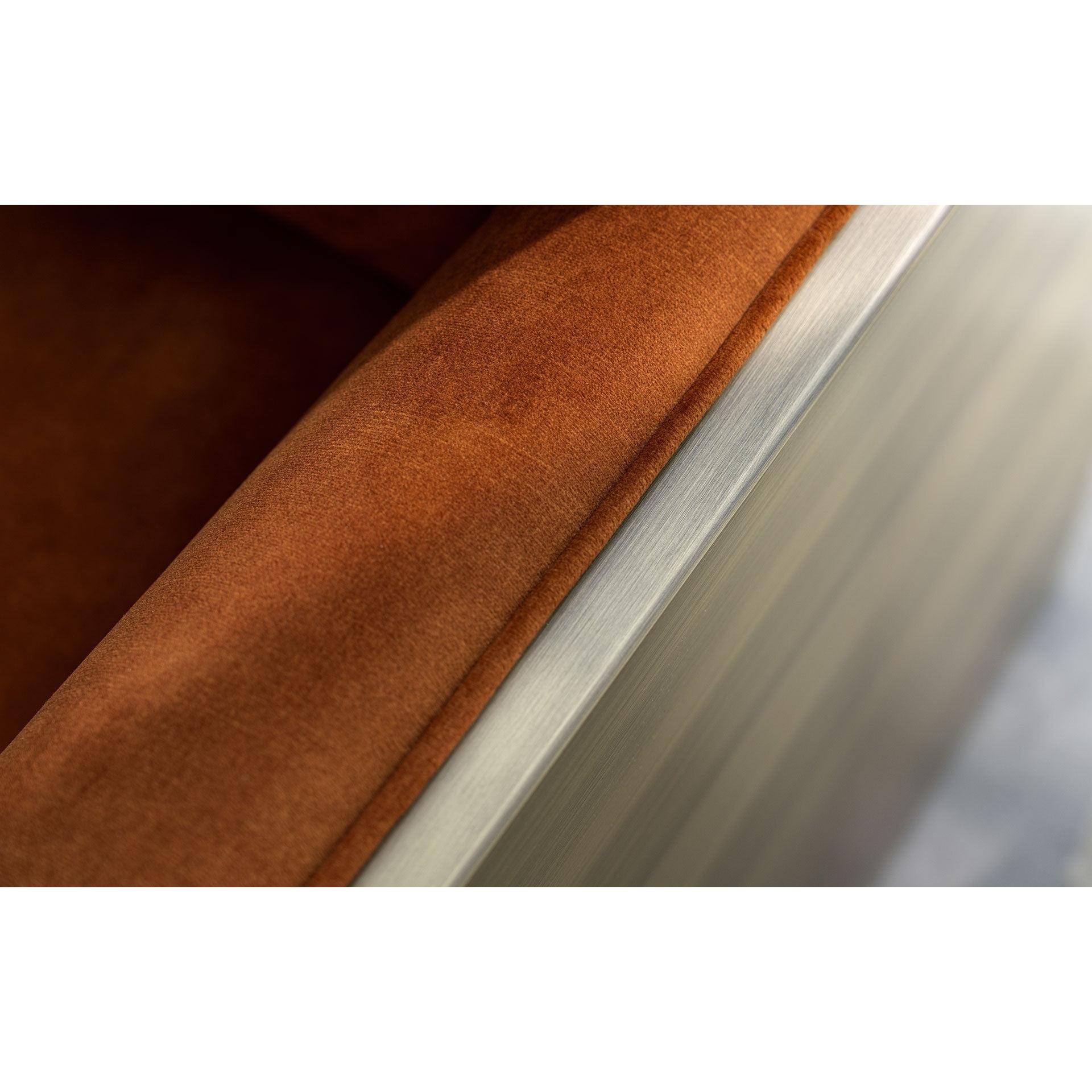 Famed Berjer Tekli Koltuk Metal Kolçak