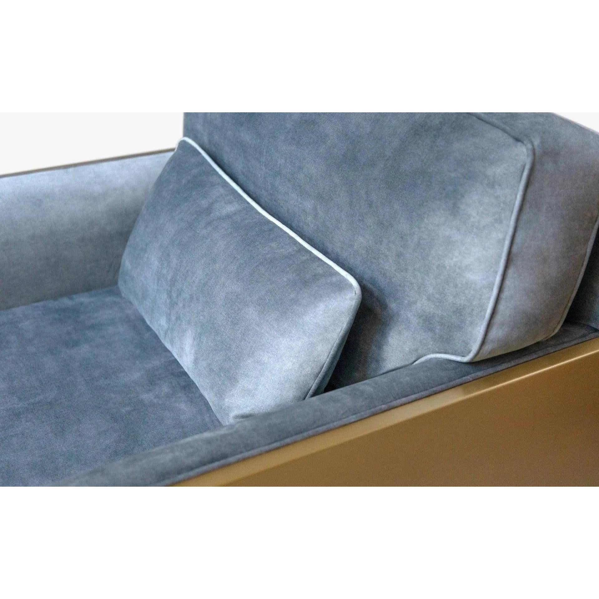 Famed Berjer Tekli Koltuk Metal Kolçak