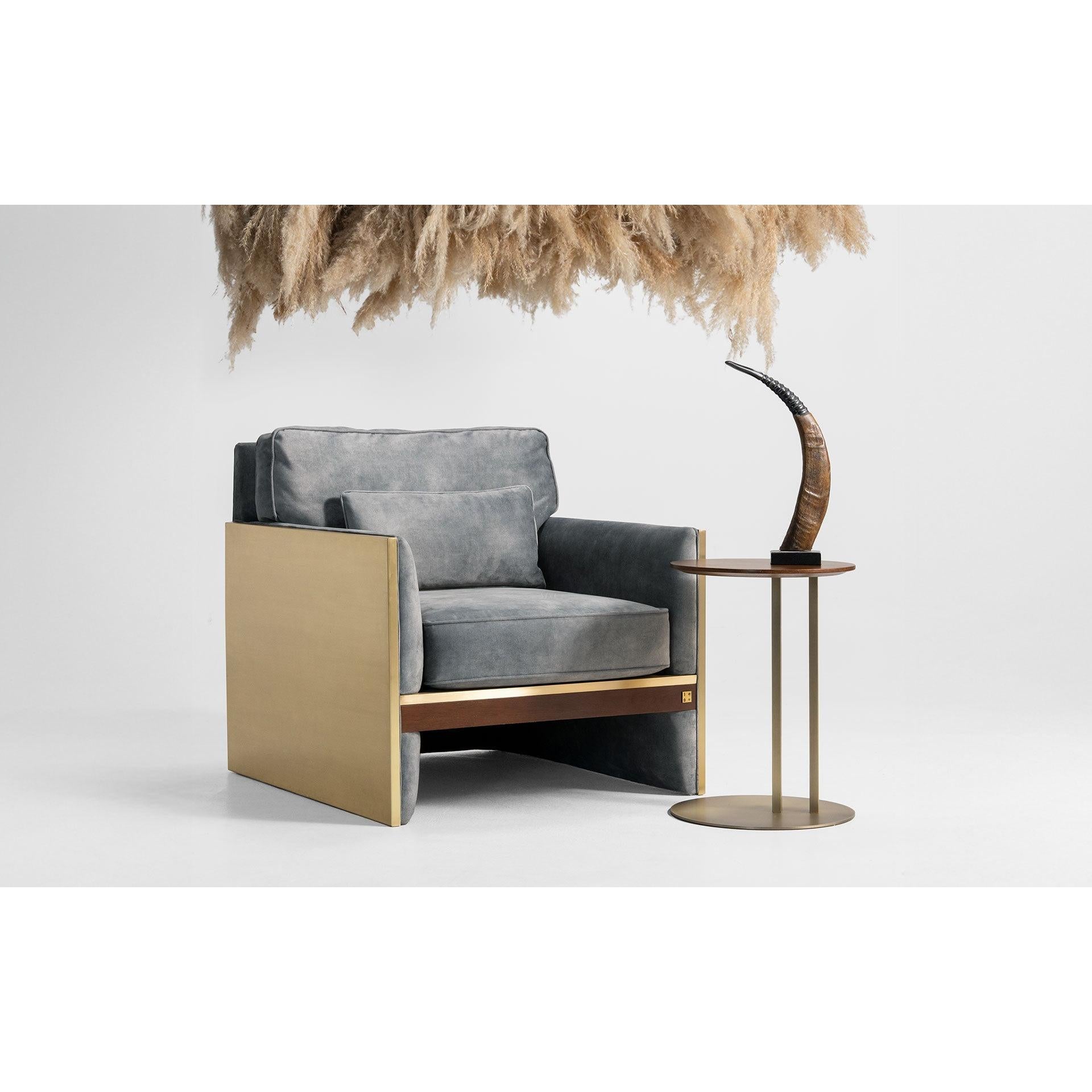 Famed Berjer Tekli Koltuk Metal Kolçak