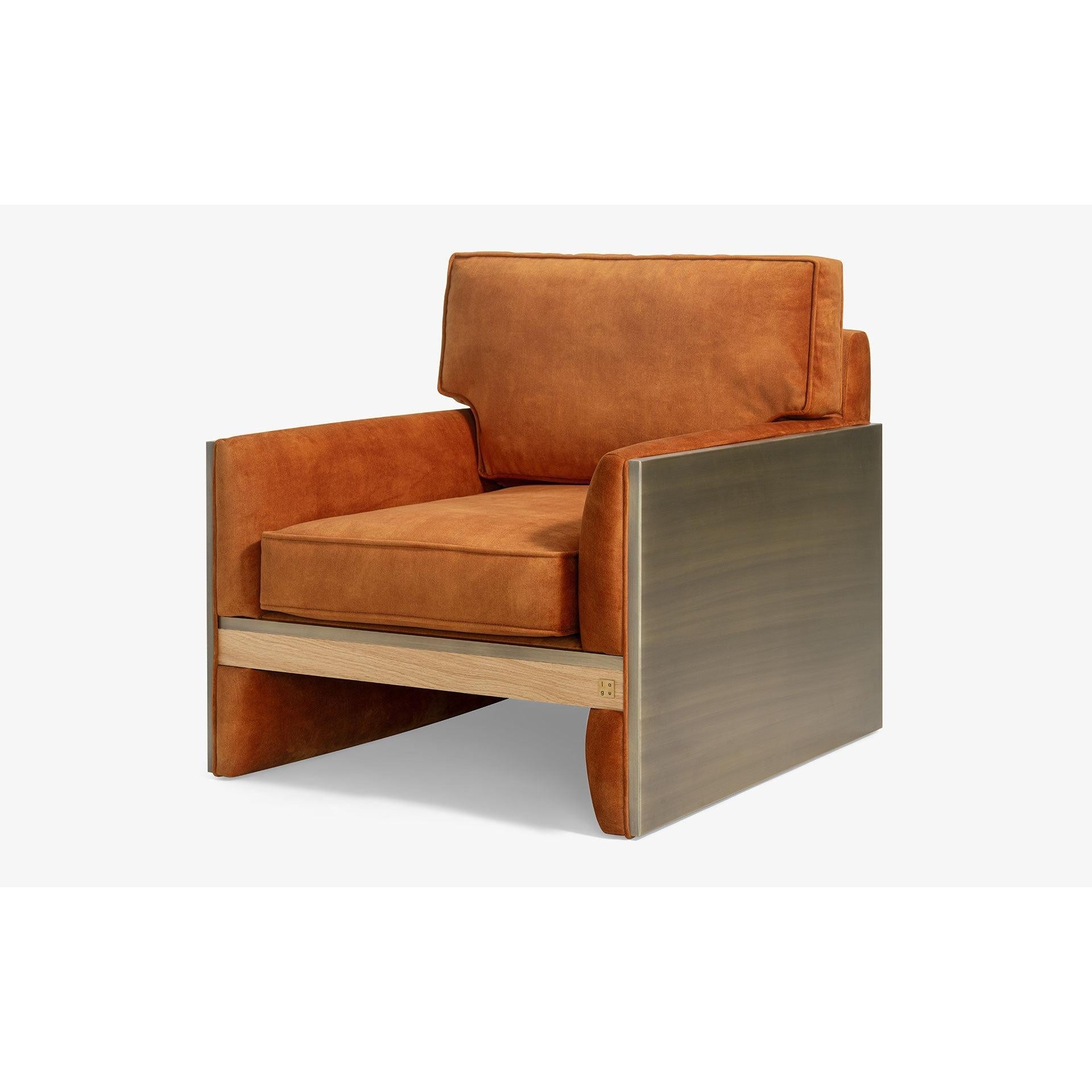 Famed Berjer Tekli Koltuk Metal Kolçak