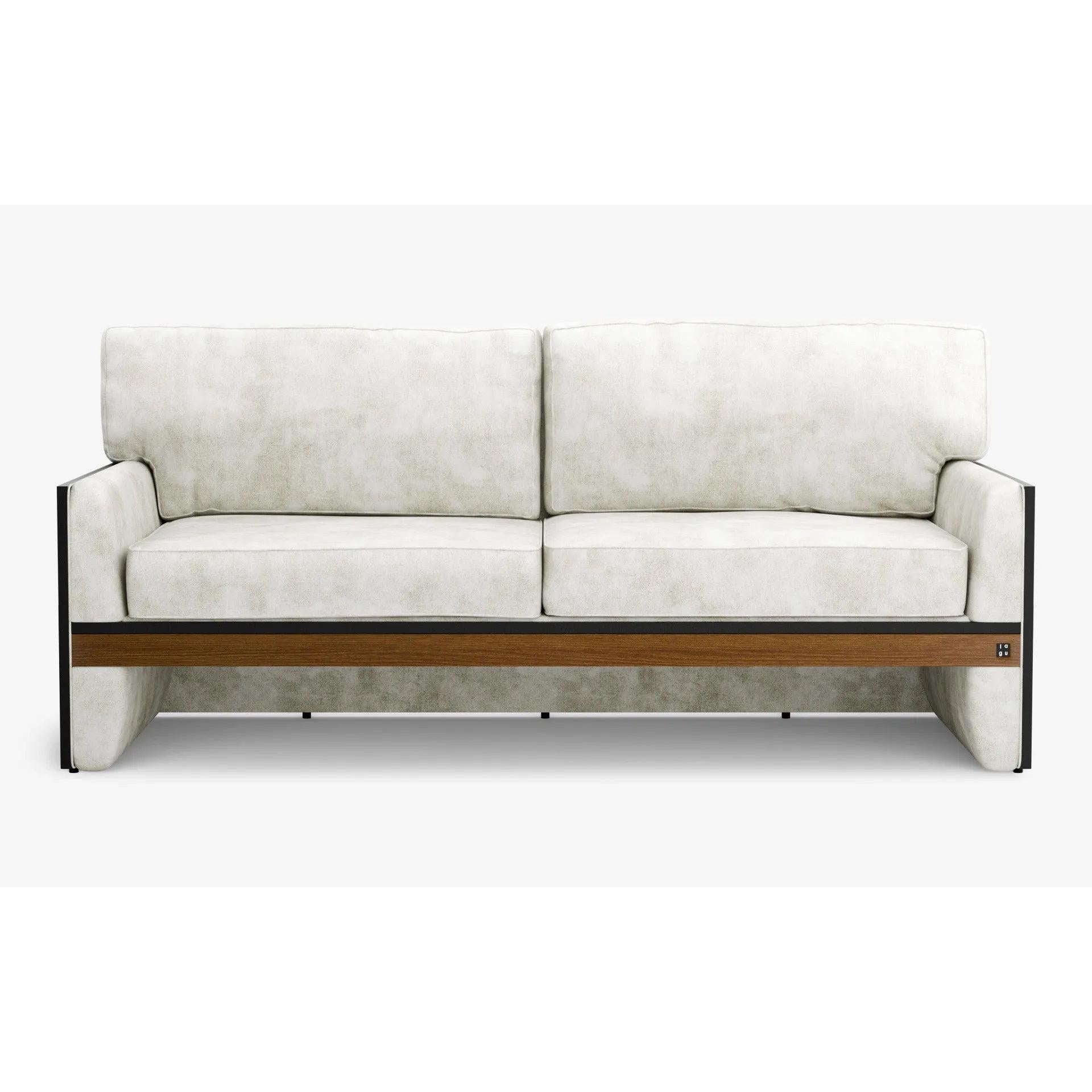 Famed İkili Kanepe Metal Kolçak