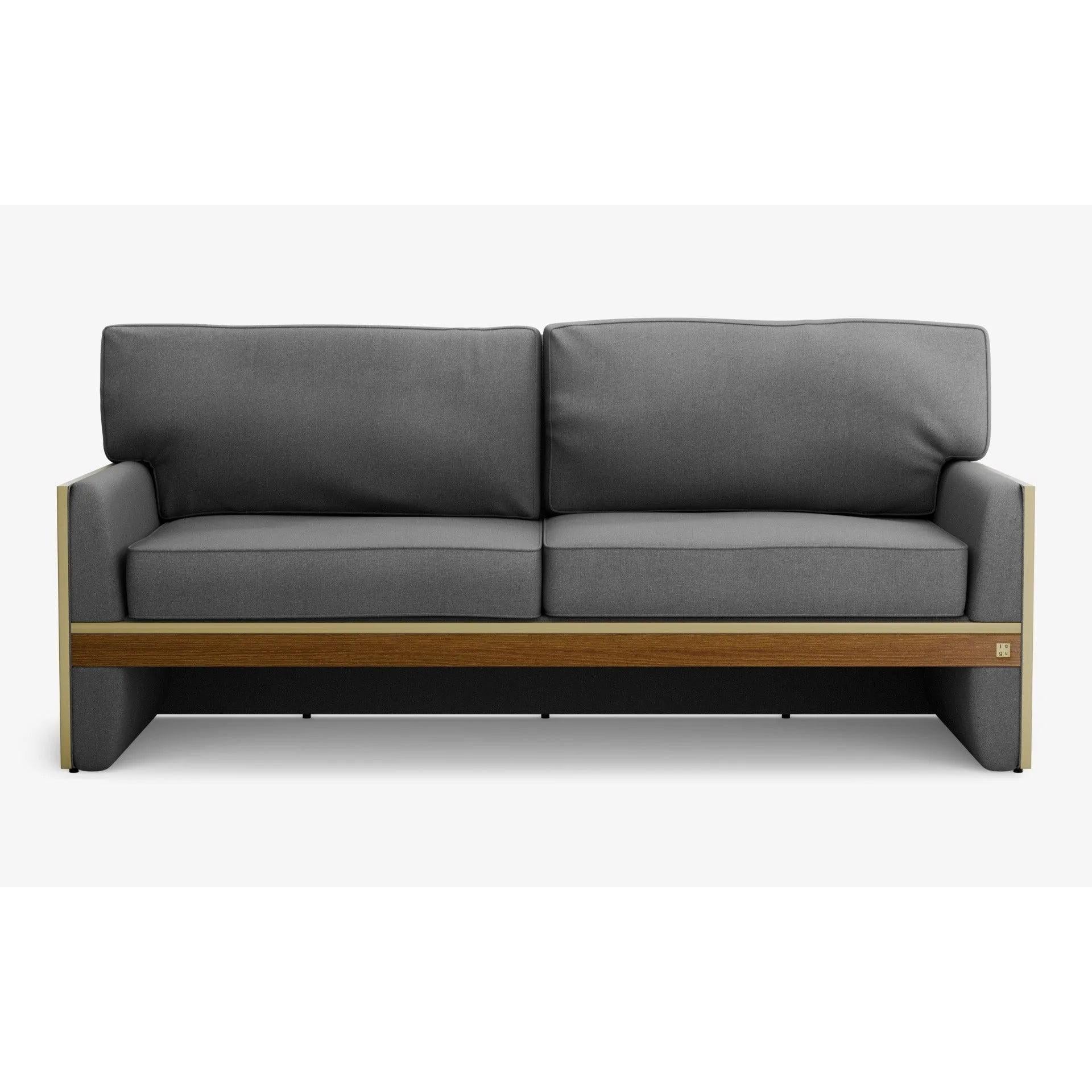 Famed İkili Kanepe Metal Kolçak