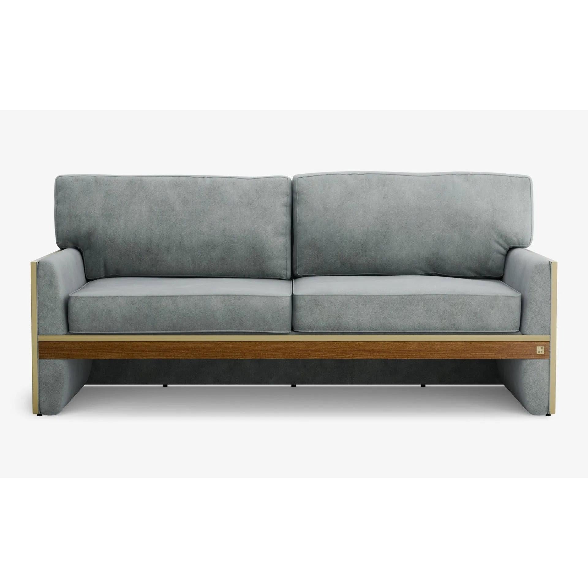 Famed İkili Kanepe Metal Kolçak