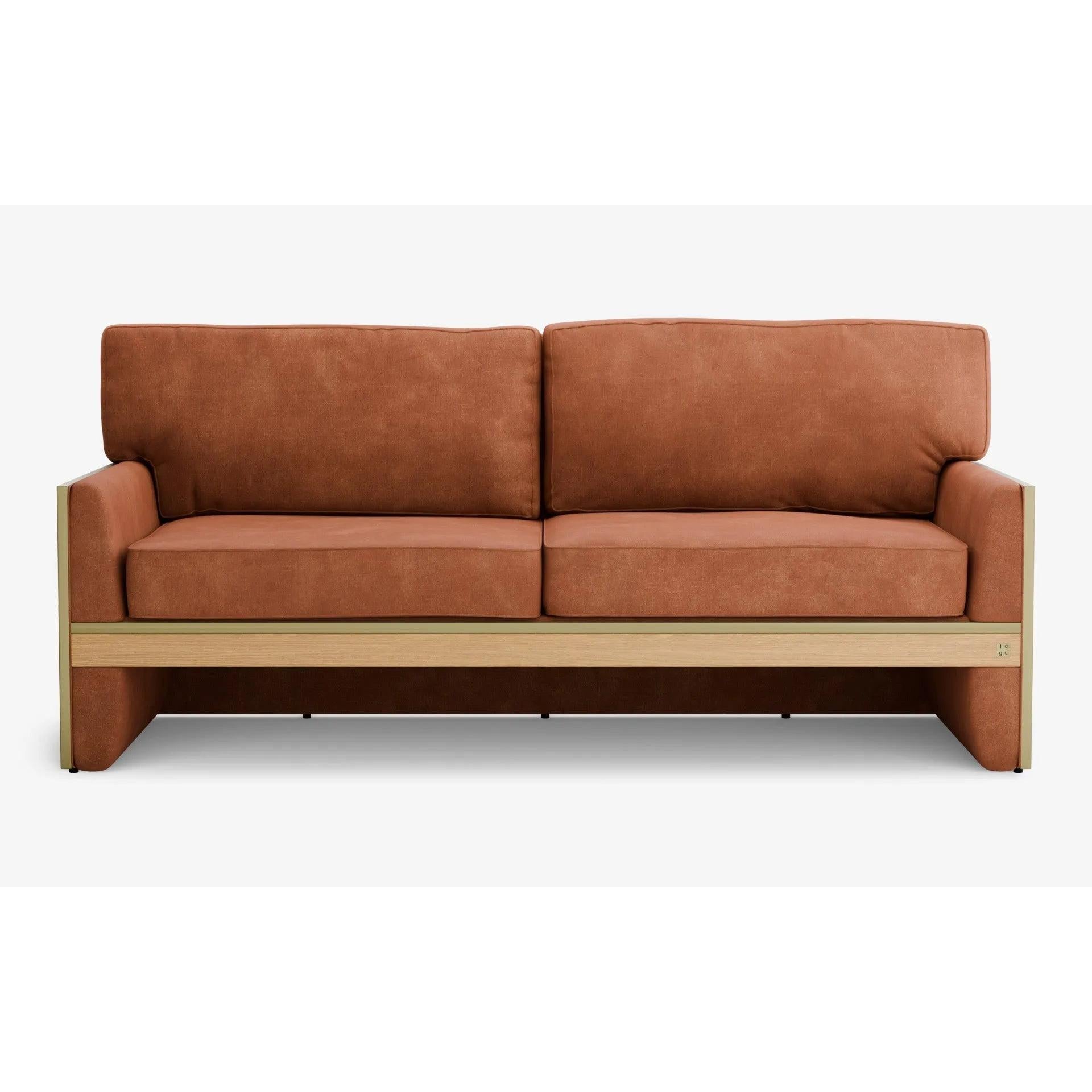 Famed İkili Kanepe Metal Kolçak