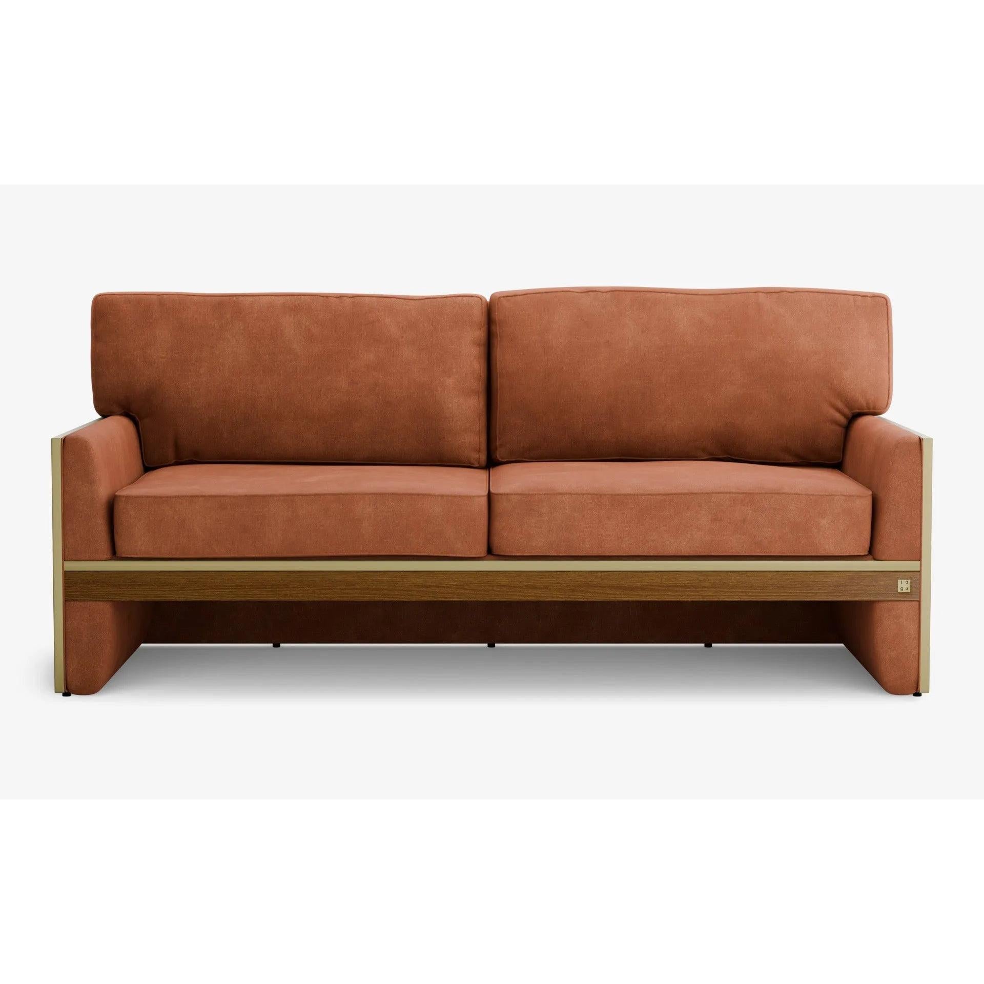 Famed İkili Kanepe Metal Kolçak