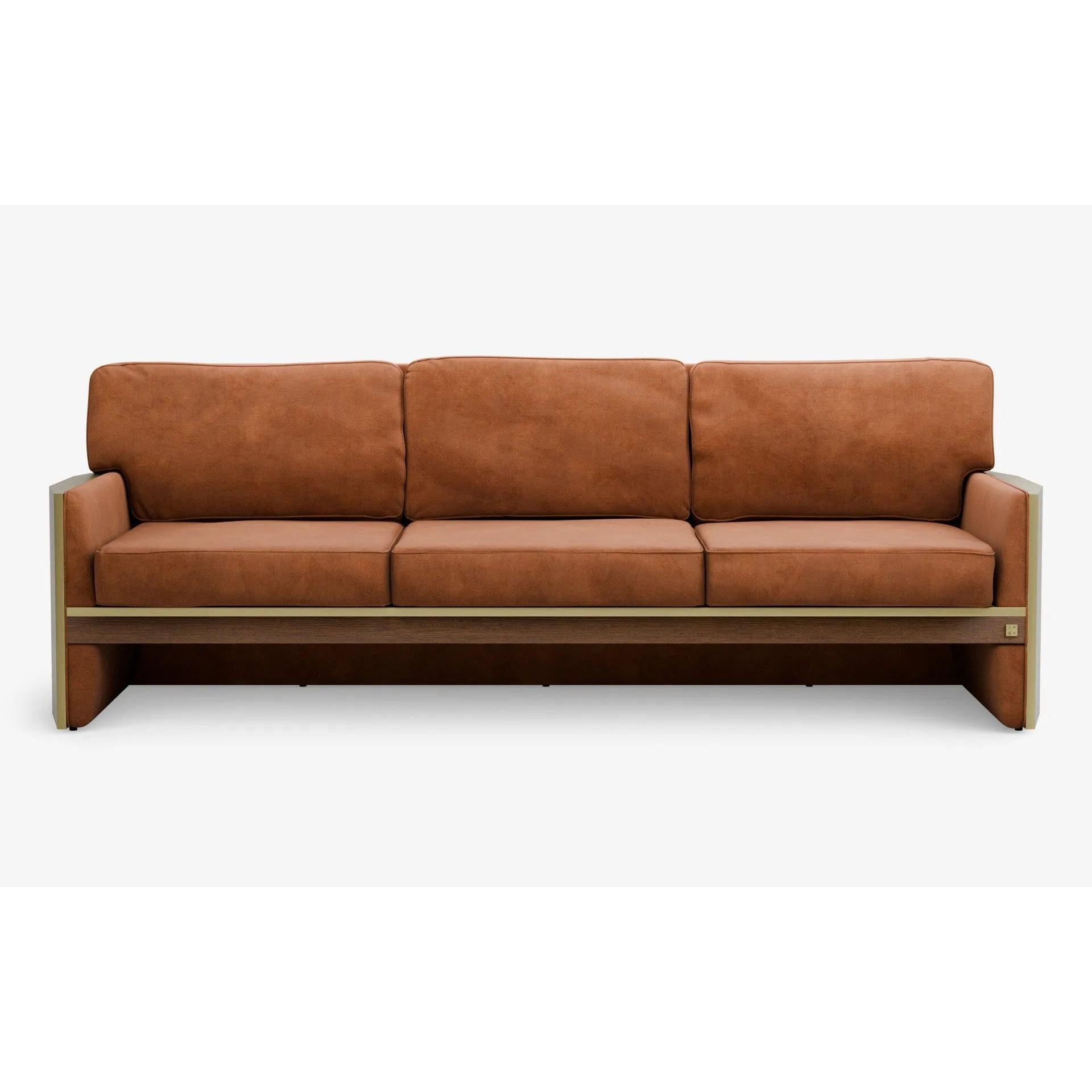 Famed Üçlü Kanepe Bold Metal Kolçak