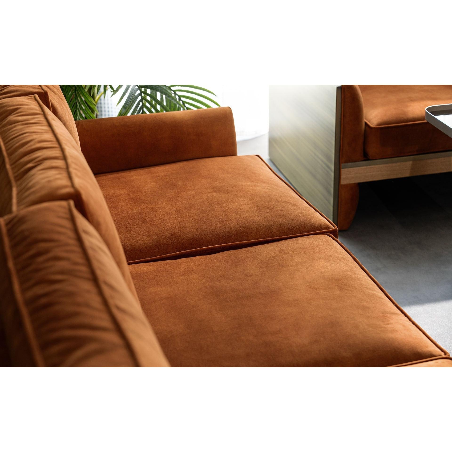 Famed Üçlü Kanepe Thin Metal Kolçak