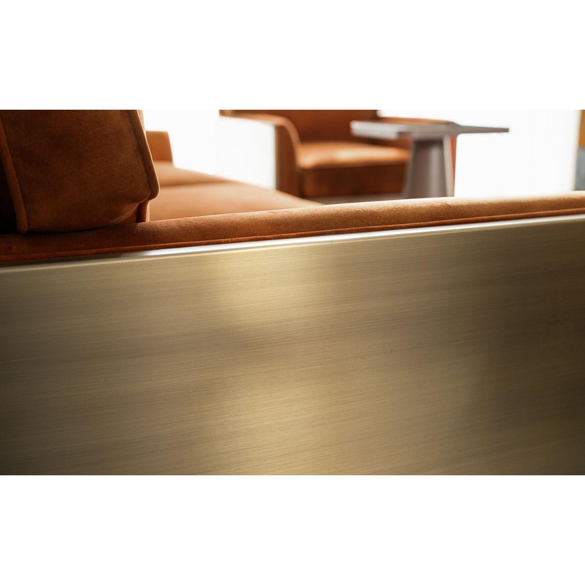 Famed Üçlü Kanepe Thin Metal Kolçak