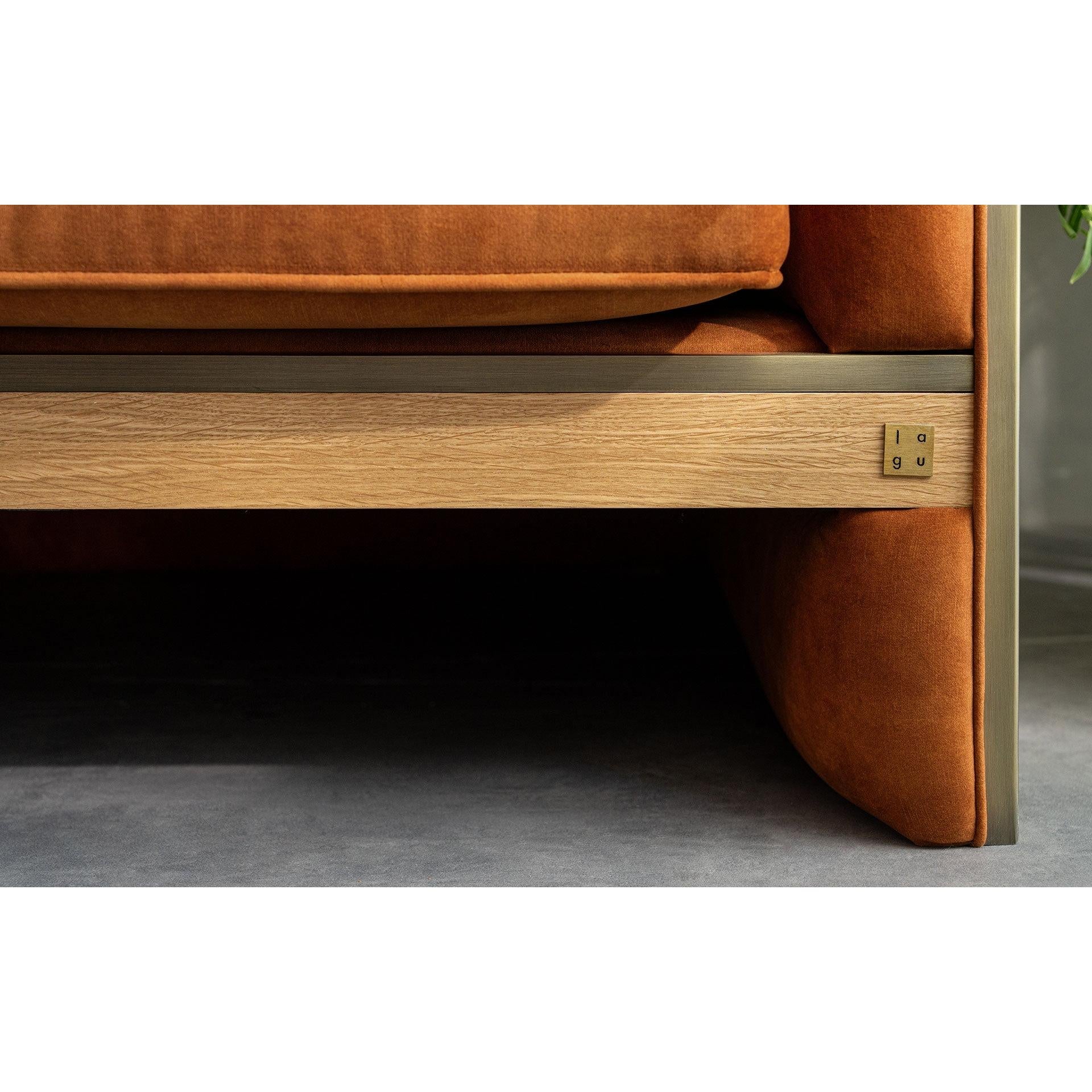 Famed Üçlü Kanepe Thin Metal Kolçak