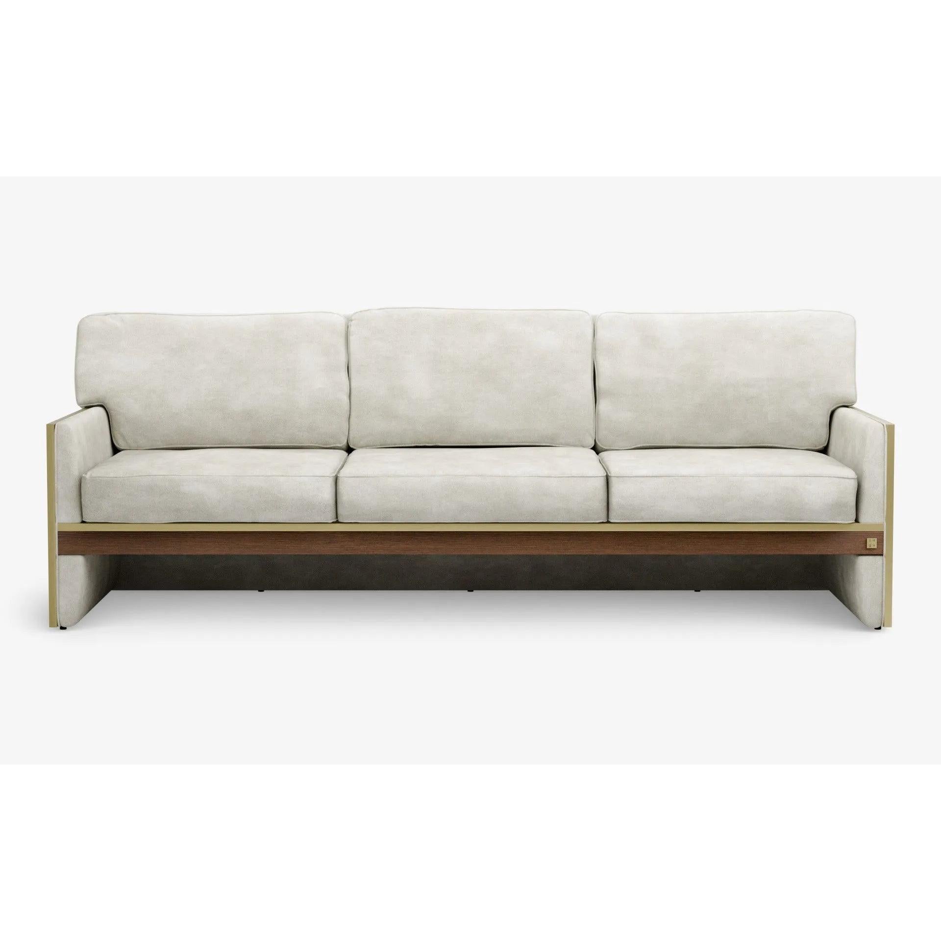 Famed Üçlü Kanepe Thin Metal Kolçak