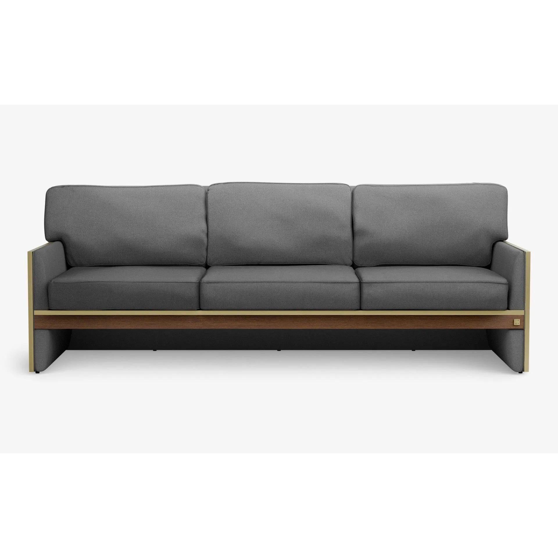 Famed Üçlü Kanepe Thin Metal Kolçak