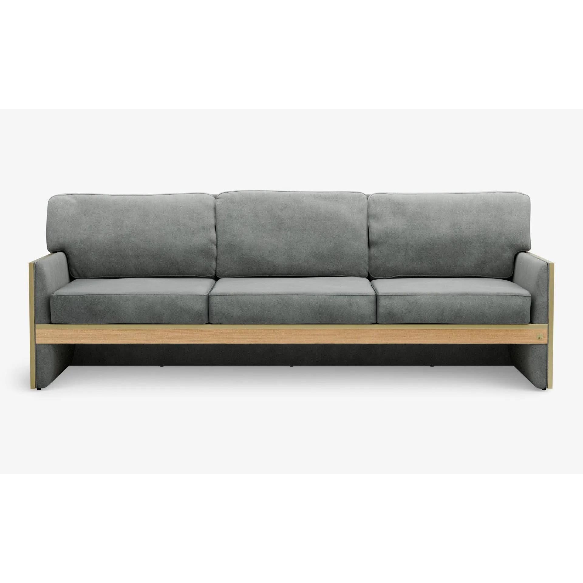 Famed Üçlü Kanepe Thin Metal Kolçak