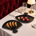 Fan Duo Stoneware 2'li Sunum Tabağı