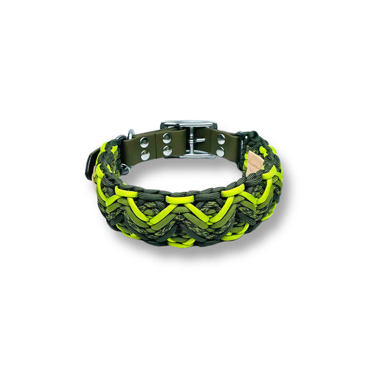 Faroe Lime Paracord Köpek Boyun Tasması