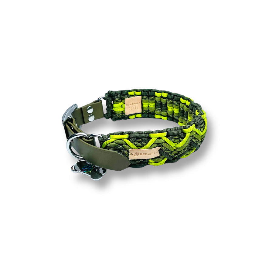 Faroe Lime Paracord Köpek Boyun Tasması