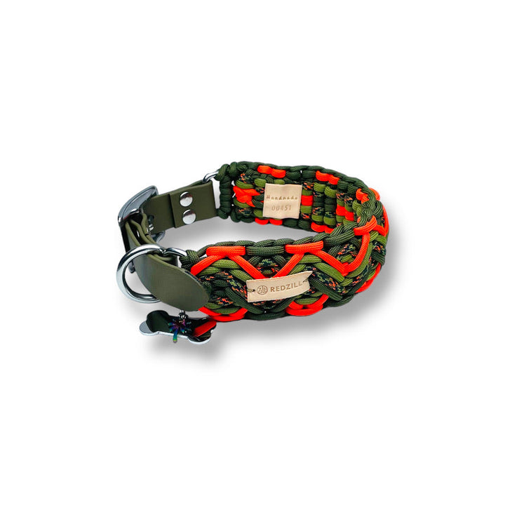 Faroe Orange Paracord Köpek Boyun Tasması-Tasma-Redzill-L-NowShopFun