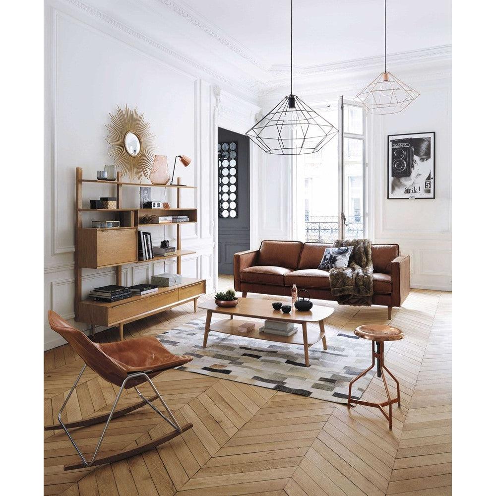 Faselis Ahşap Dikdörtgen Orta Sehpa