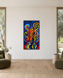 Inner Fold Tablo | 80 × 150 cm