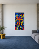 Inner Fold Tablo | 80 × 150 cm