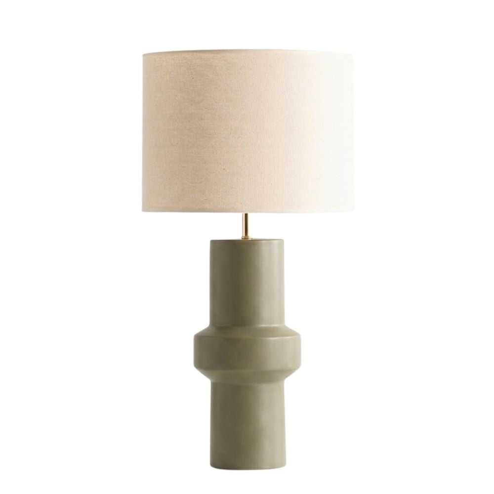 Feel Ahşap Abajur Yeşil-Abajur-Pinot Interior-NowShopFun