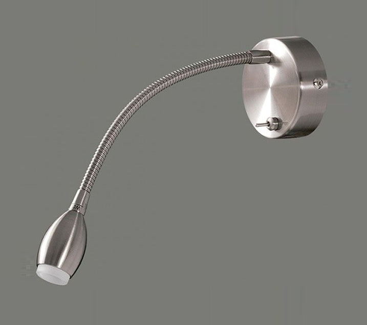 Fer Apli̇K 1l Satin Nickel Ø8x27 Cm Led 1x3w
