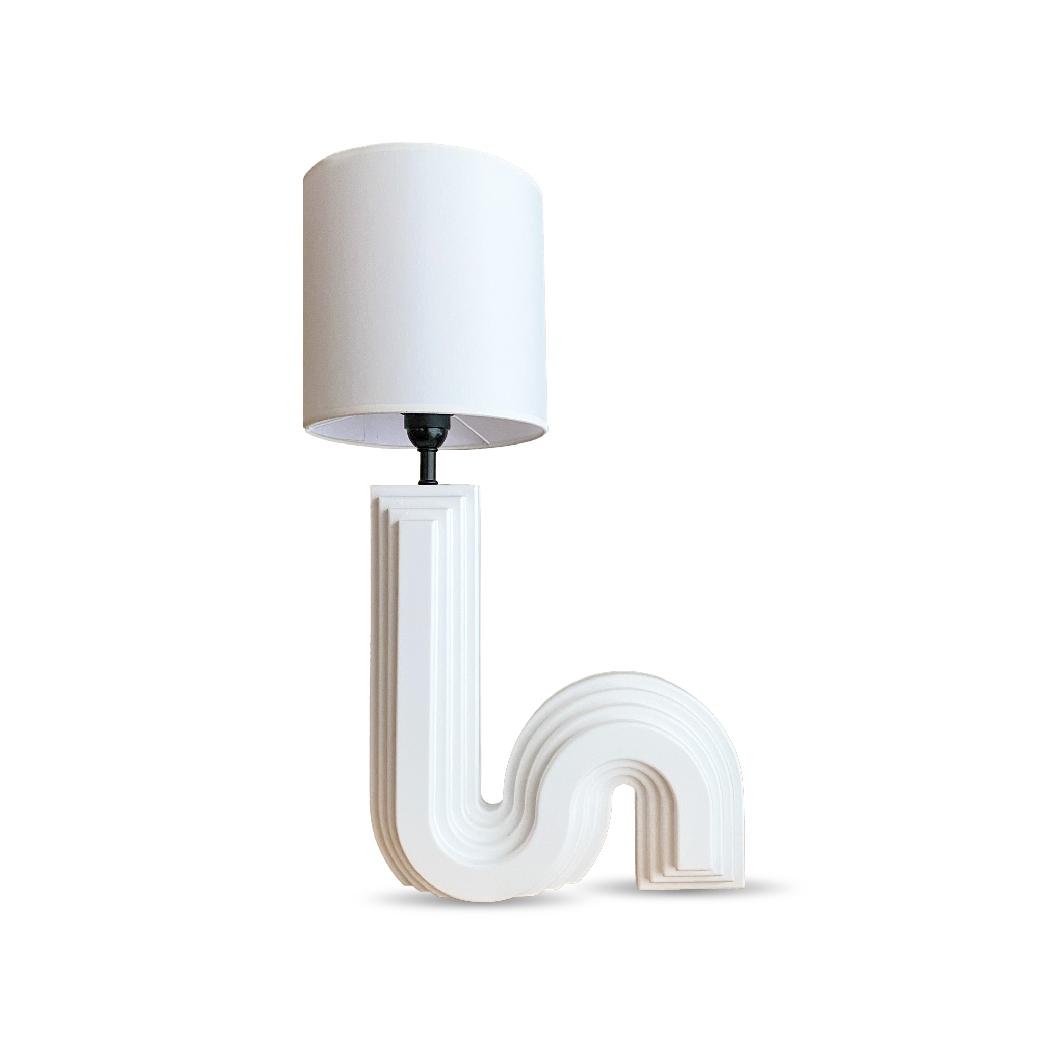 Fika Abajur-Abajur-Semya Home-beyaz-NowShopFun