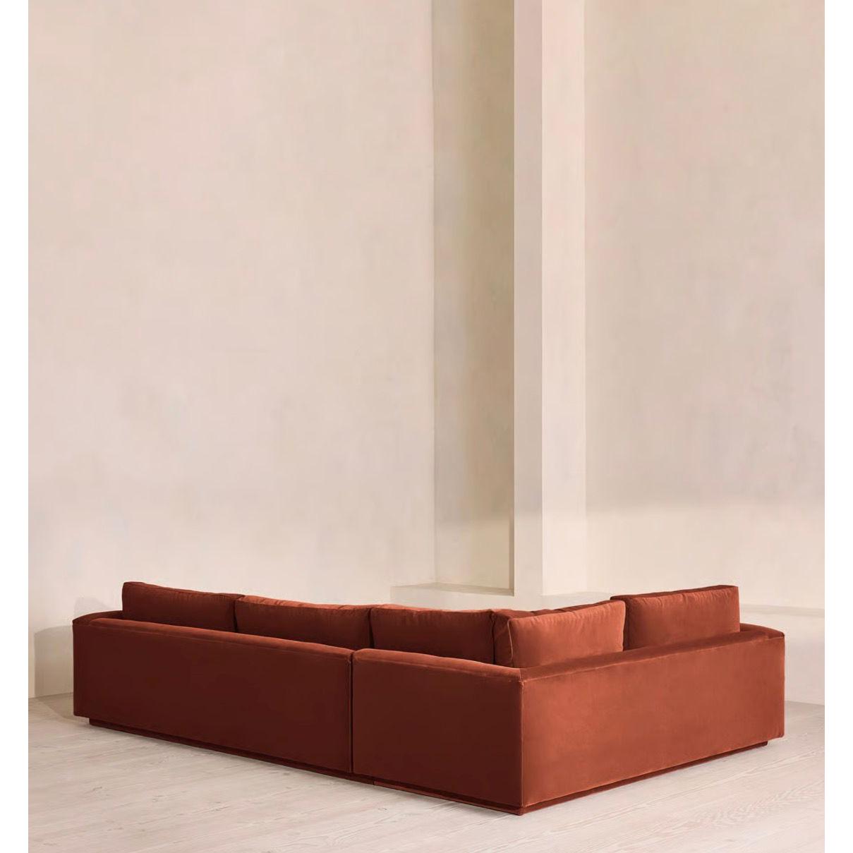 Fiora Kadife L Koltuk