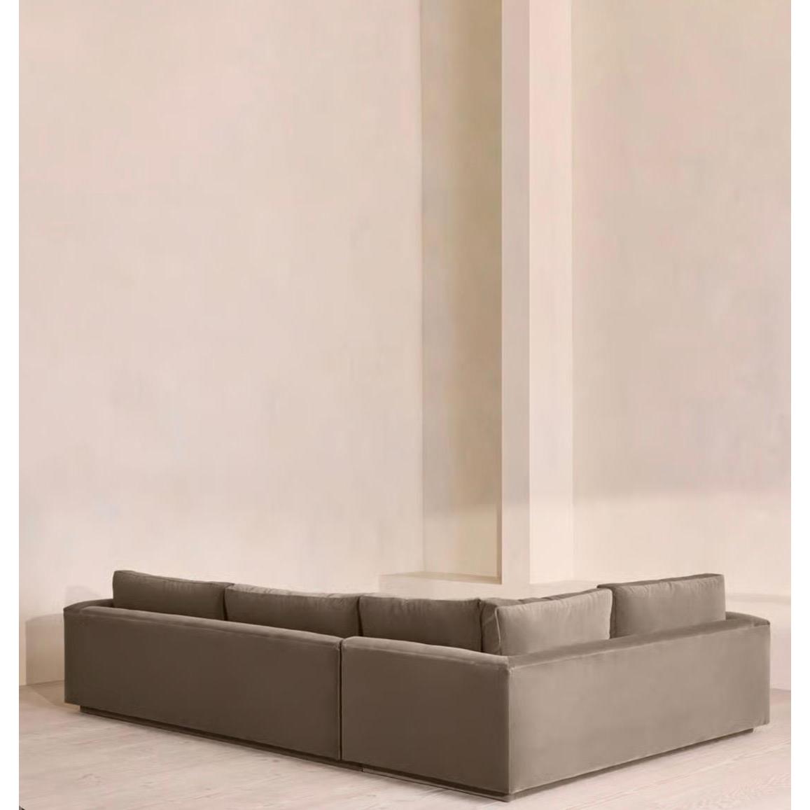 Fiora Kadife L Koltuk