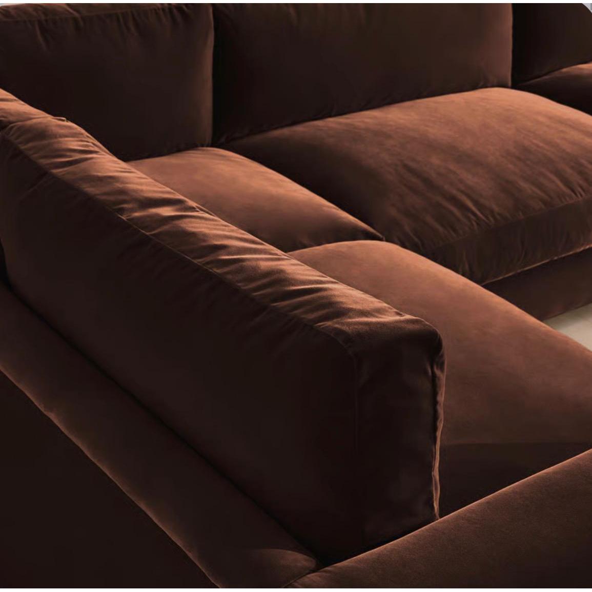 Fiora Kadife L Koltuk