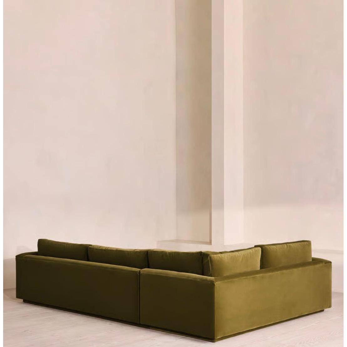 Fiora Kadife L Koltuk