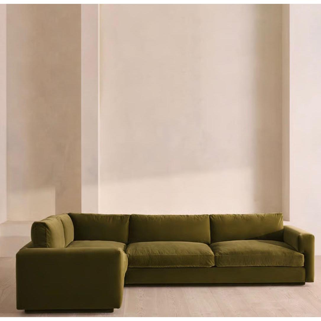 Fiora Kadife L Koltuk